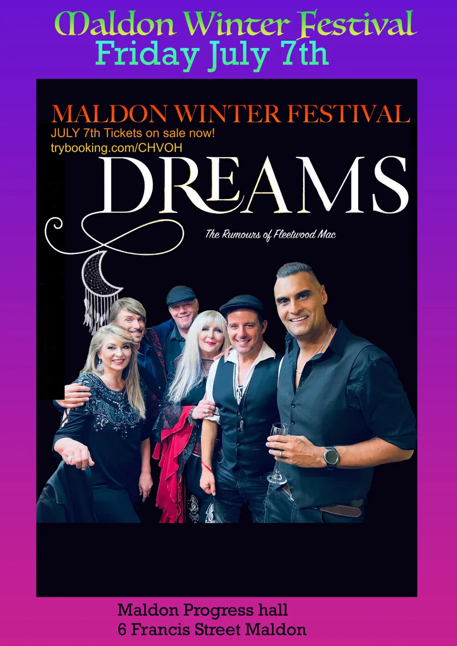 Dreams the Rumours of Fleetwood Mac | Maldon Winter Festival | July 2023